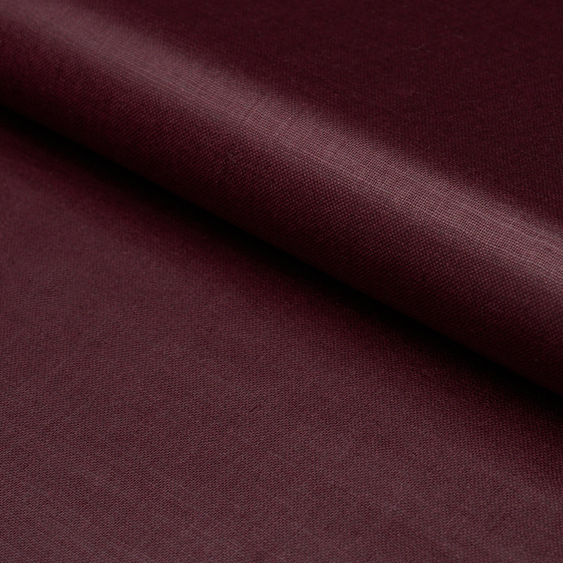 Schumacher x Patterson Flynn Patent Linen Fabric, Plum