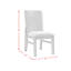 Ensemble de salle à manger Canal 5 pièces, hauteur standard, noir - Table et quatre chaises