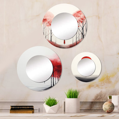 Centralmont Metal Round Mirror