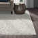 Bethlyn Chevron Ivory/Charcoal Area Rug