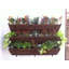 Jardin vertical en bois à 3 niveaux