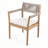 Acacia Wood Outdoor Dining Chairs-1871365843