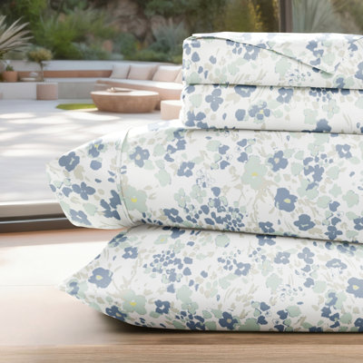 Ensemble de draps en microfibre Violets