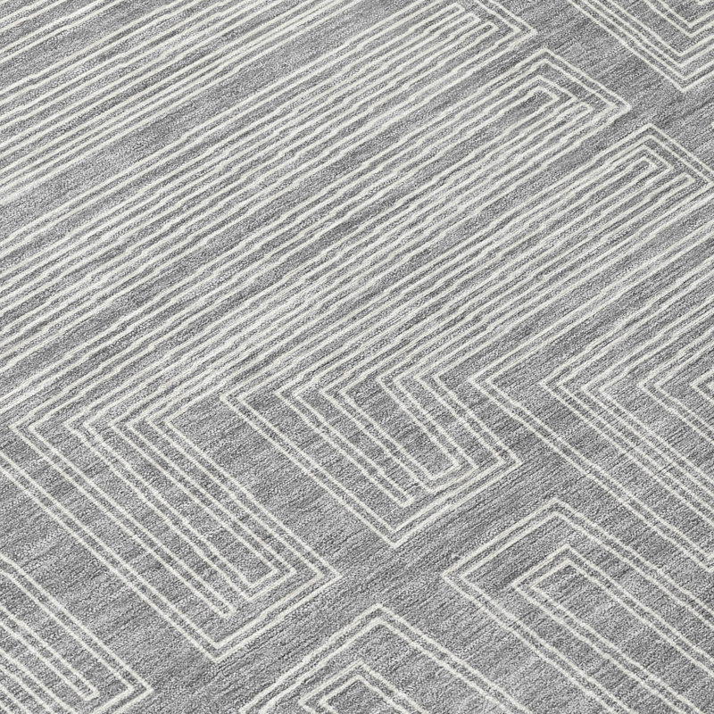 Tapis intérieur / extérieur lavable à la machine Chayden ACN1045, Rectangle 1 pi 8 po x 2 pi 6 po