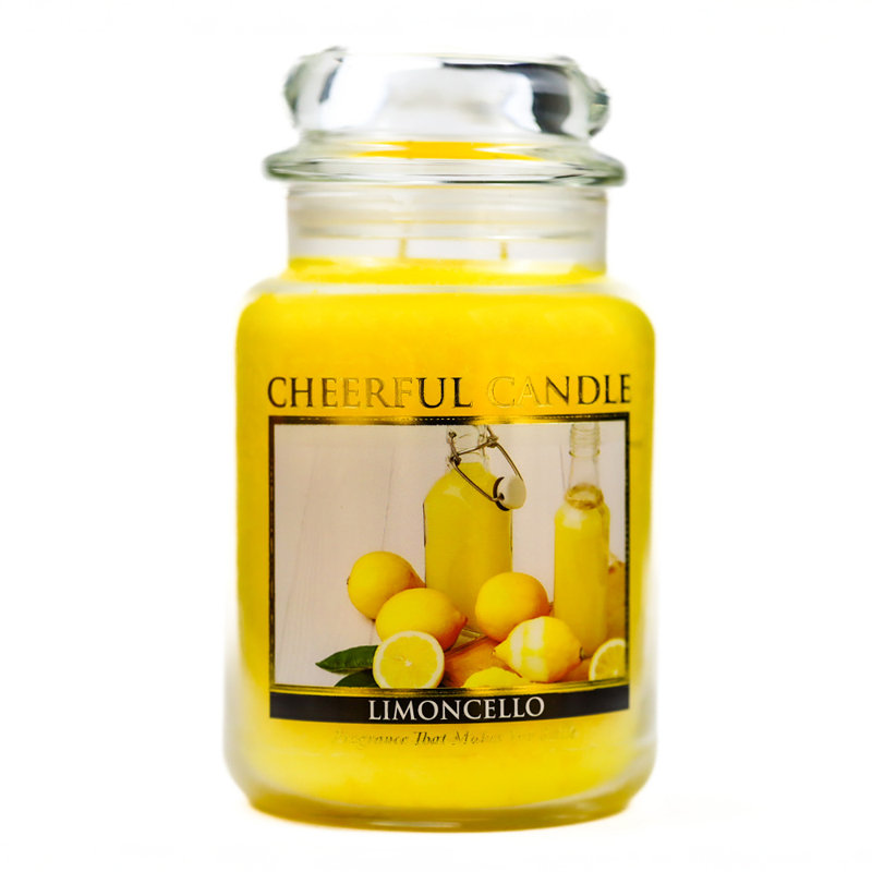 Limoncello Cheerful Candle, 24 oz