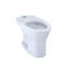 Toilette allongée deux pièces à double chasse 1,28 et 0,8 GPF Dynamax Tornado Flush® avec siège de bidet S500e TOTO® Drake® WASHLET® +