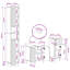 Bathroom Storage Furniture Set-1385486670