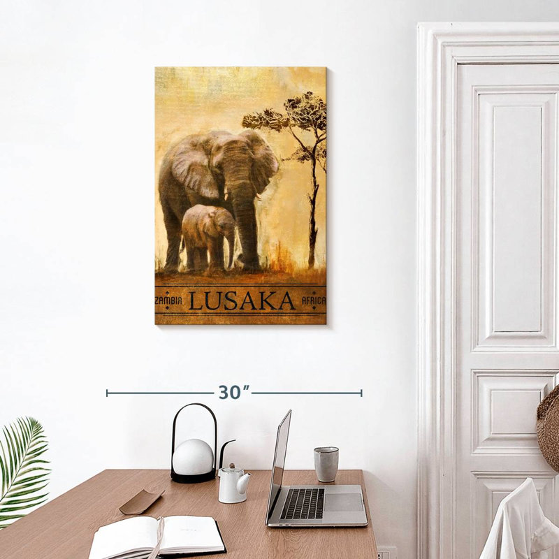 Brampt Lusaka, 30" H x 20" W