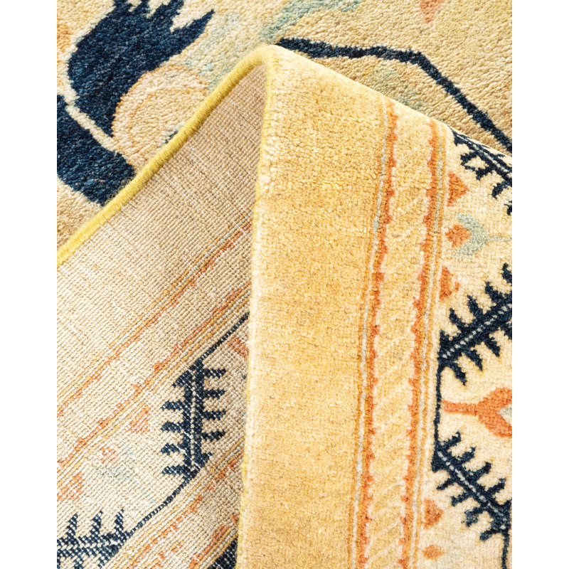 Classic One-of-a-Kind 10' 5" X 13' 10" Hand Knotted Area Rug