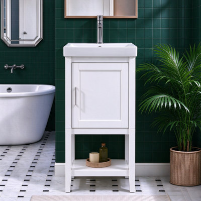 Ensemble de meuble-lavabo simple 17 po Grosso