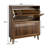 20 Pair Shoe Storage Cabinet With 2 Flip Drawers