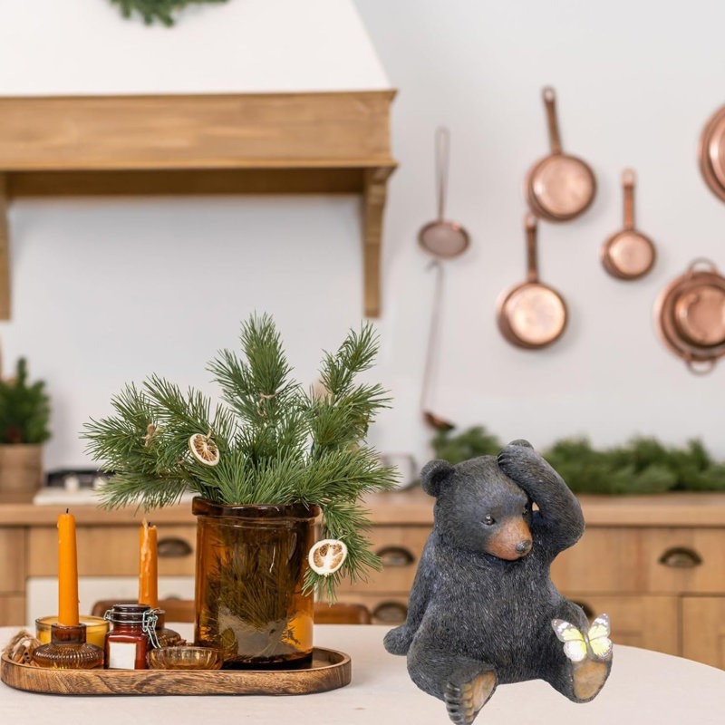 Figurine en résine rustique Woodland