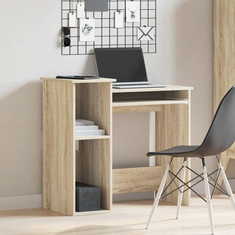 Basanta Computer Desk, Sonoma Oak