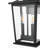 Berks Jamila 8.5 Inch Outdoor Wall Sconce in Black