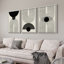 Framed canvas art reproduction Mid-Century-943030243-991107696