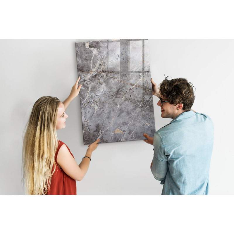 Magnetic Glass Photo Memo Board