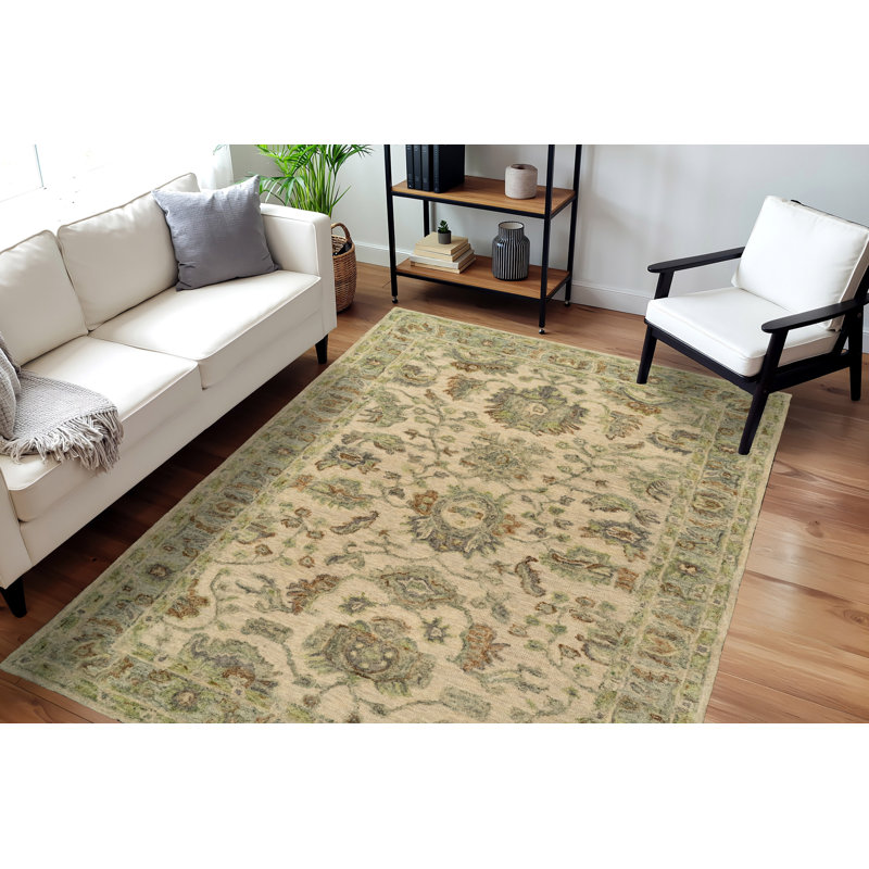DAISY 5X8 9086-899 BEIGE / MULTI, Rectangle de 5 pi x 8 pi
