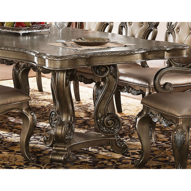 Table de salle à manger Alanni, Chêne rétro
