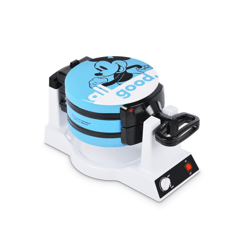 Mickey & Minnie Double-flip Belgian Waffle Maker