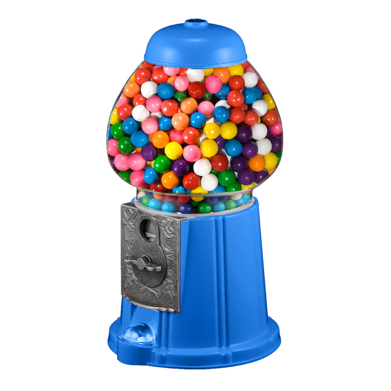 Great Northern Popcorn 11" Mini Gumball Machine Blue