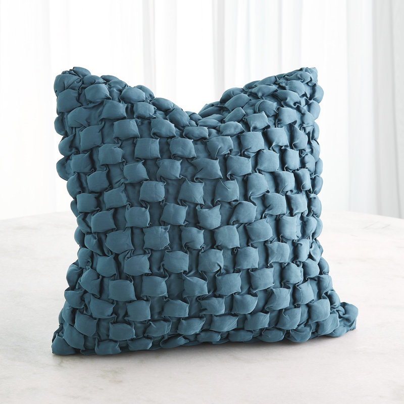Euro Pillow Cover & Insert, Blue