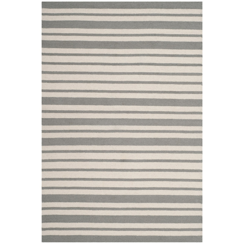 Tapis en laine touffeté à la main pour enfants Santario, Rectangle 5 pi x 7 pi