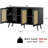 47.2" Rattan Sideboard Buffet Cabinet with 3 Doors, Boho Storage Cabinet with Adjustable Shelves, Console Table for Living Room, Dining Room, Entryway, Coffee Bar-934448272