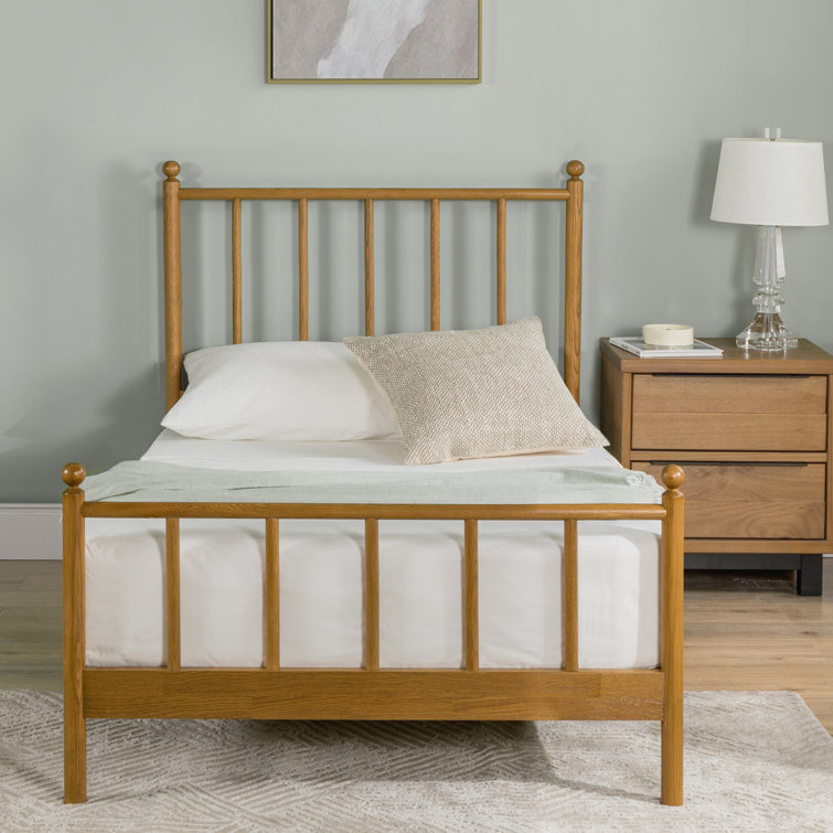 Edward Solid Wood Slat Bed & Reviews | Joss & Main