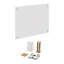 Pre-Drilled Tempered Glass Splashback for Cookers-126479401