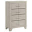 Ensemble de chambre à coucher simple 5 pièces Trenton-854357016-854357014