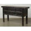 Capri 7 Drawers Sideboard Distressed Black 60x17x35H