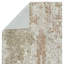 Tapis taupe touffeté à la main à motif abstrait Raines-895087263