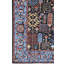 Tapis noir nouvel âge New Turkmen