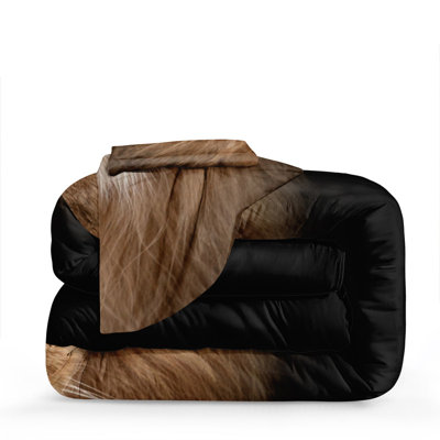 Ensemble d'édredon Black Lion