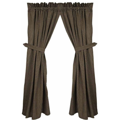 Carnbrock Cotton No Curtain Pair