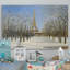 «Winter In Paris», reproduction sur toile flottante-174290275-174290281