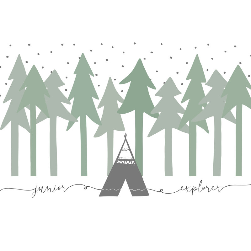 Junior Explorer Woods - Wrapped Canvas Art Prints, 30cm H x 46cm W