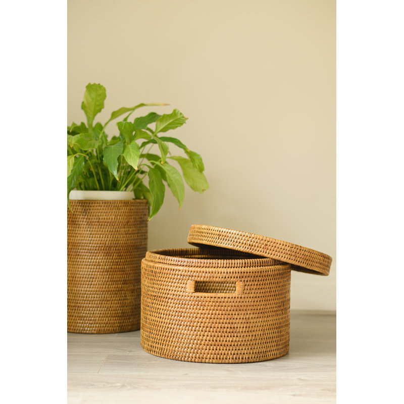 Rebrilliant Rattan Decorative Basket
