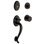 Logan Complete Inactive Logan Dummy Handleset with Knob and Rosette