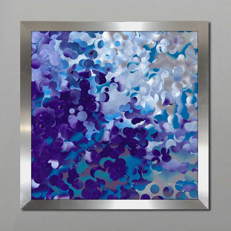 " Colossians 3:12 Raise Yourself Up " by Mark Lawrence, Silver Framed, 25.5" H x 25.5" W x 1" D