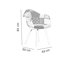 Greenview Side Chair in Blue/Grey