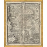 Plans Of Versailles Giclee Print by Soicher Marin Archives