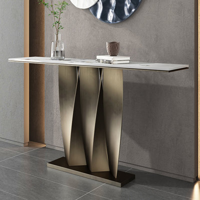 Italian style light luxury porch table