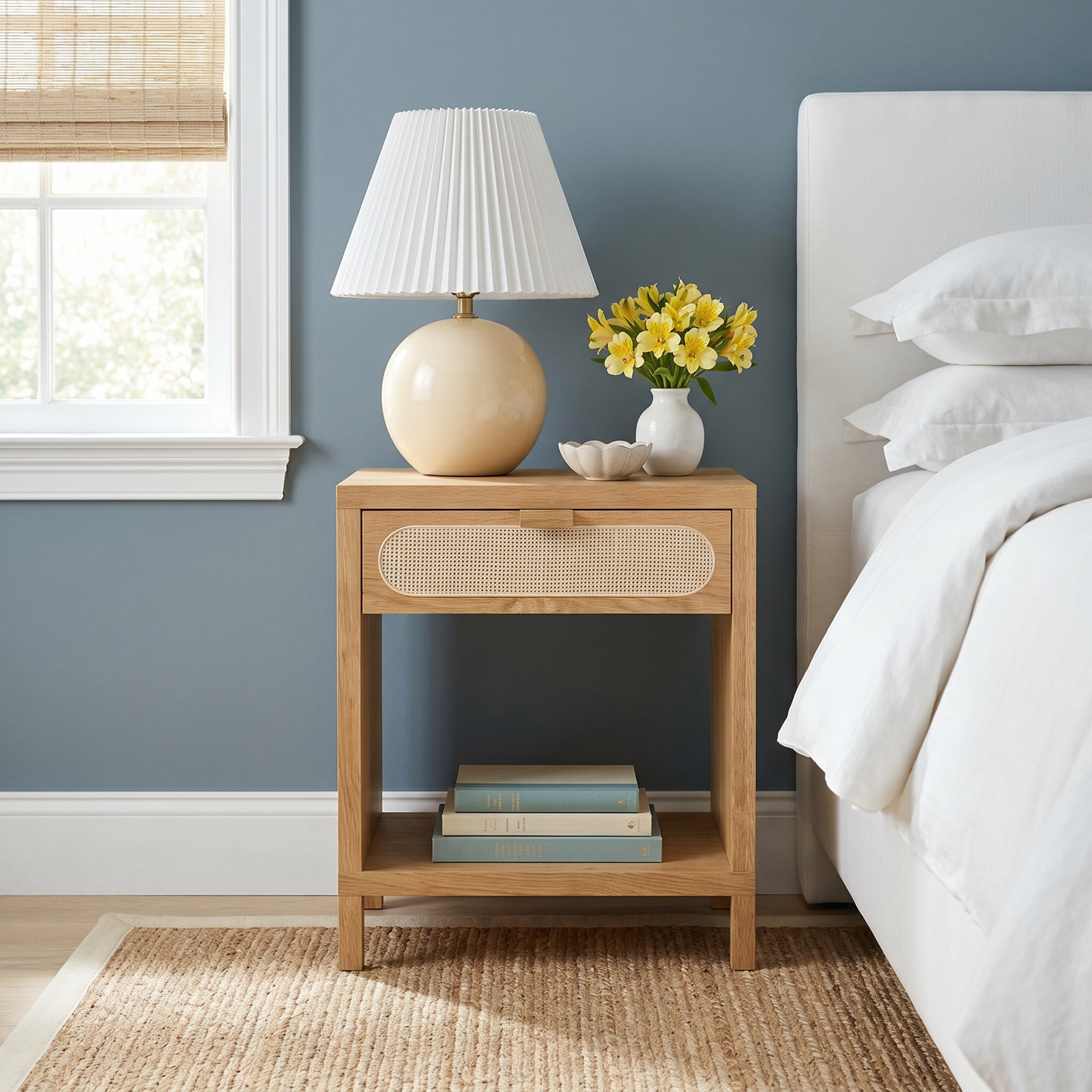 Macneil Solid Wood Nightstand