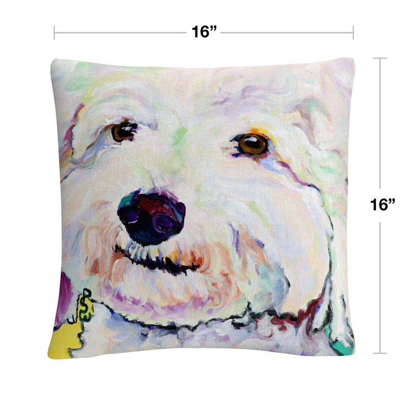 Housse et insert de coussin carré Pat Saunders-White