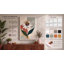 Striped Study Botanical - Wrapped Canvas-698545524-698545529