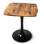 Table de salle à manger carrée 23,6 po Mid-Century-436694100