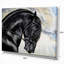 Friesian Horse, reproduction d'art sur toile tendue-19239071