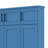 Farmhouse Hall Tree With 4 Hidden Hanging Hooks, Versatile Walnut Seating Bench With 8 Doors, Entryway Shoe Cabinet-1373766875