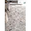 Tapis gris touffeté à la main Cecilia-18100765